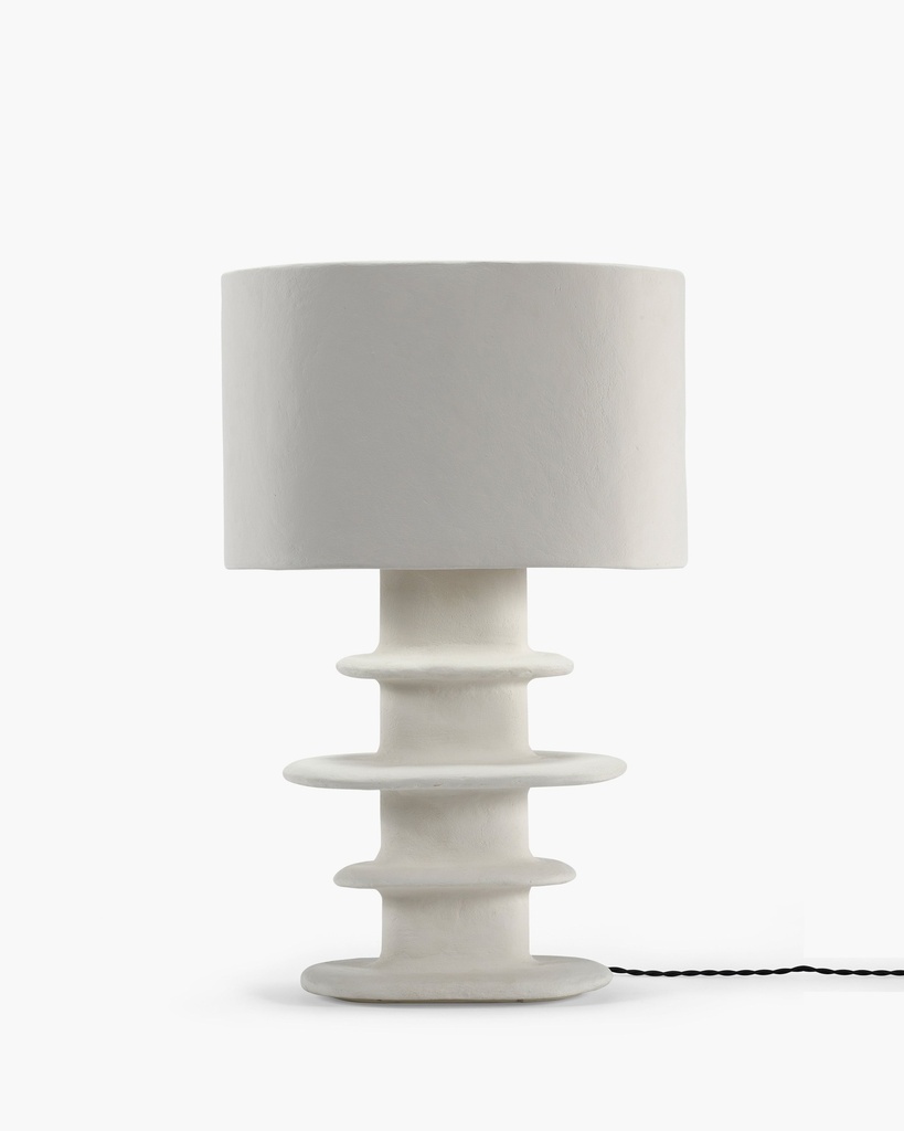 [B7224207-001] Lampe de table 03 - white earth