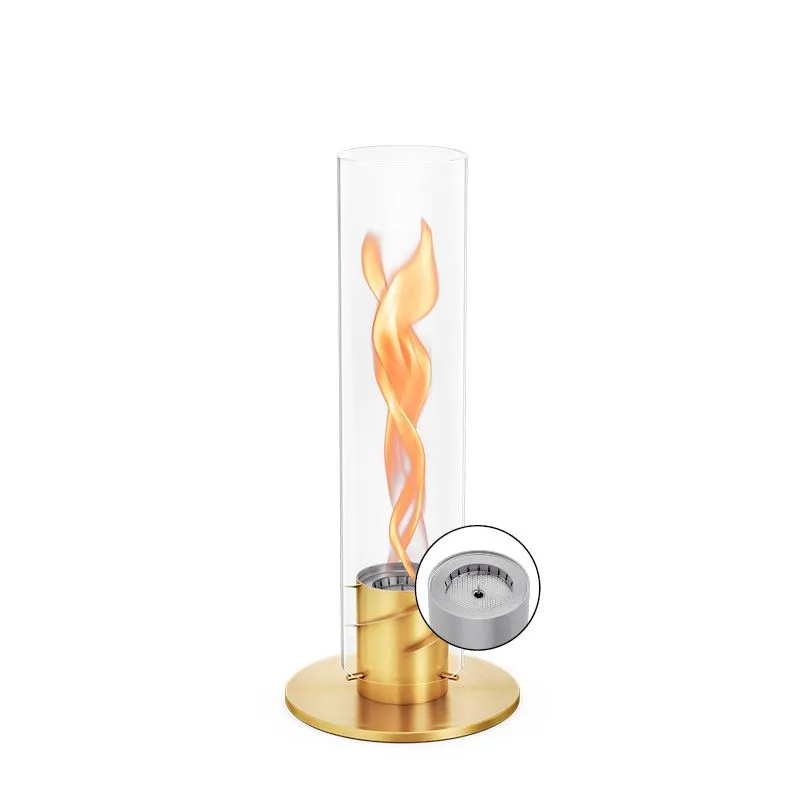 Feu de table - spin 1200 - or - nouveau