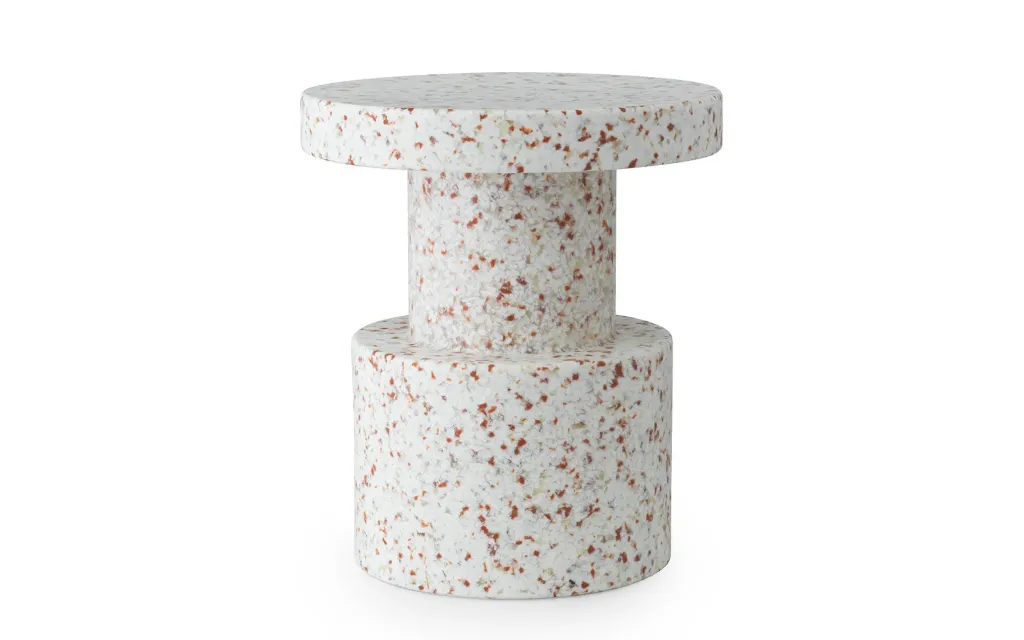 Bit stool  white