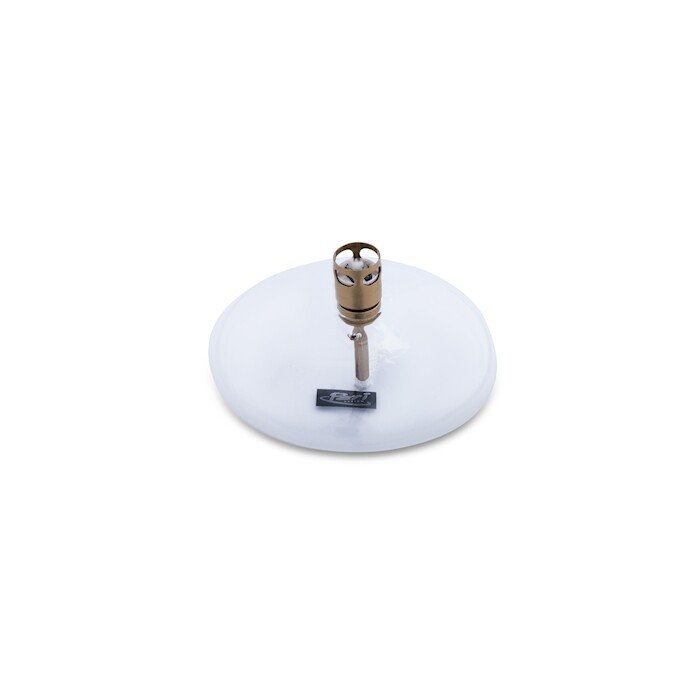 [1211] Lampe à huile galet - glass/gold - taille s - 10x5cm