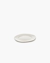 Assiette plate Silhouette XS – blanc
