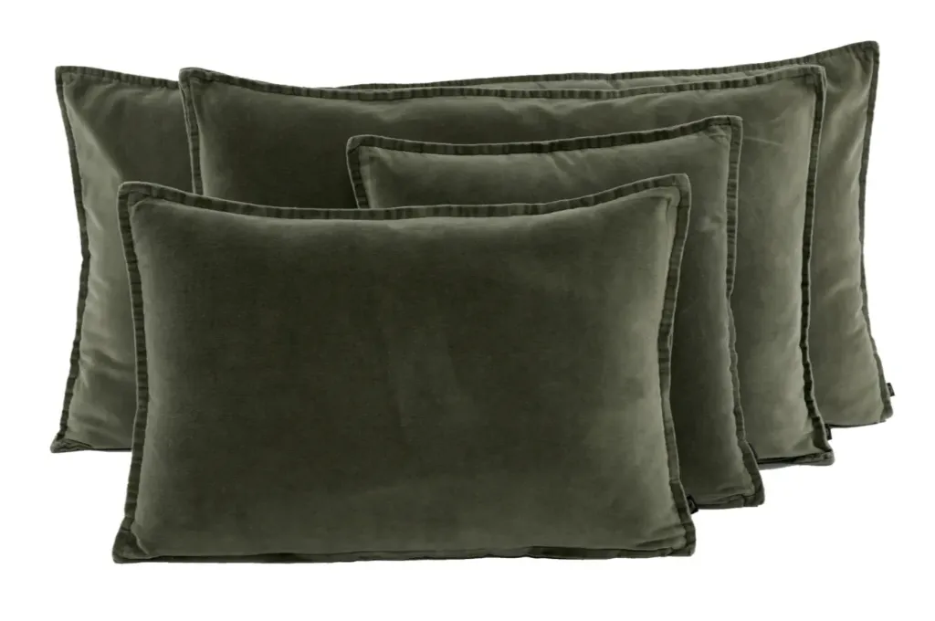 [100535_05_060H] Coussin manhattan kaki 40x60