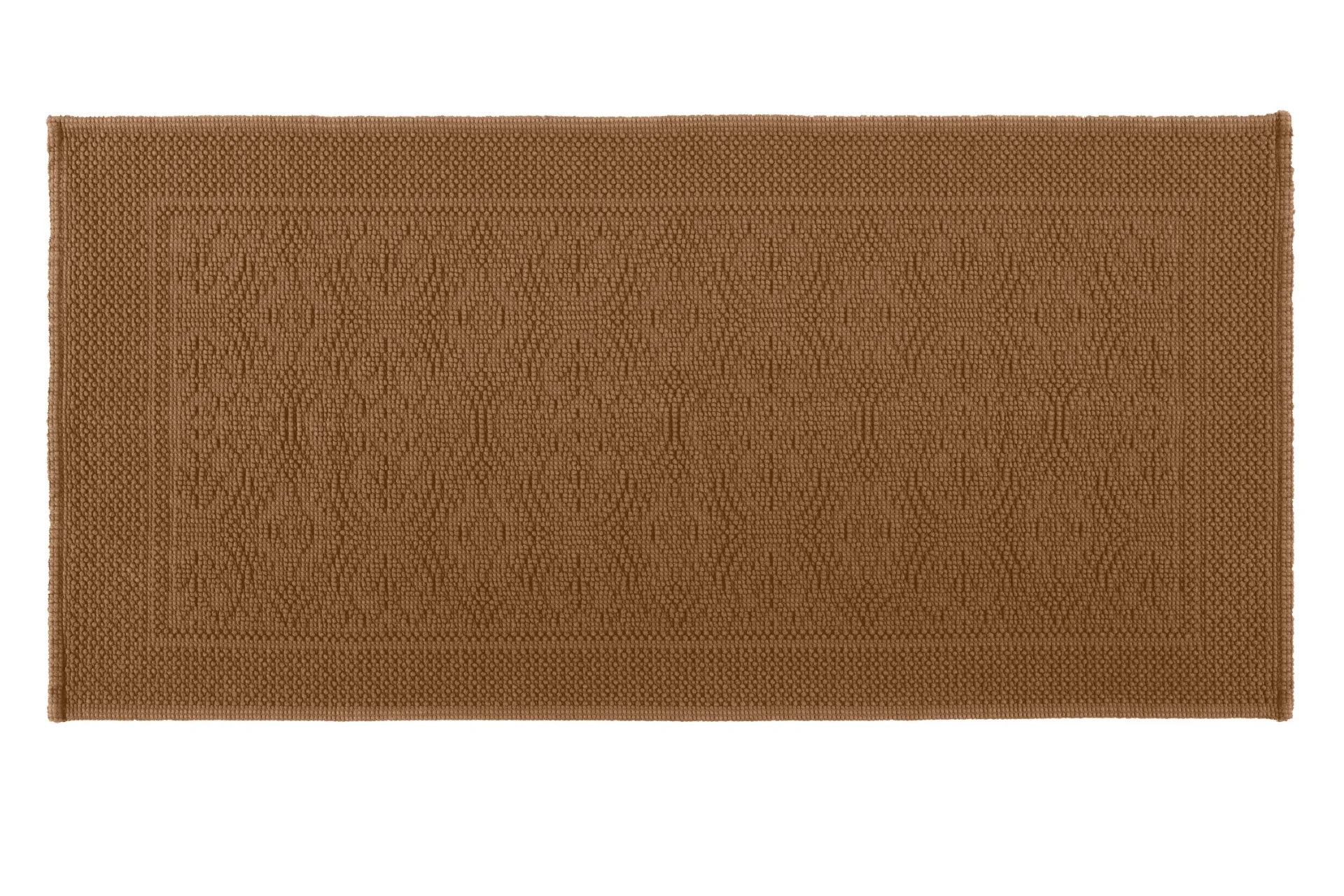 [127519_018] Tapis de bain kymi - tabac - 55x110 cm