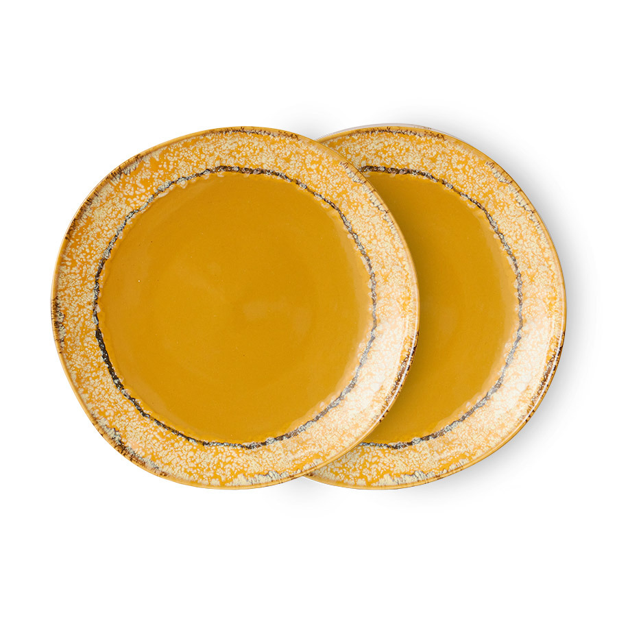 [KST0063] 70s Ceramics : petites assiettes, Paradise