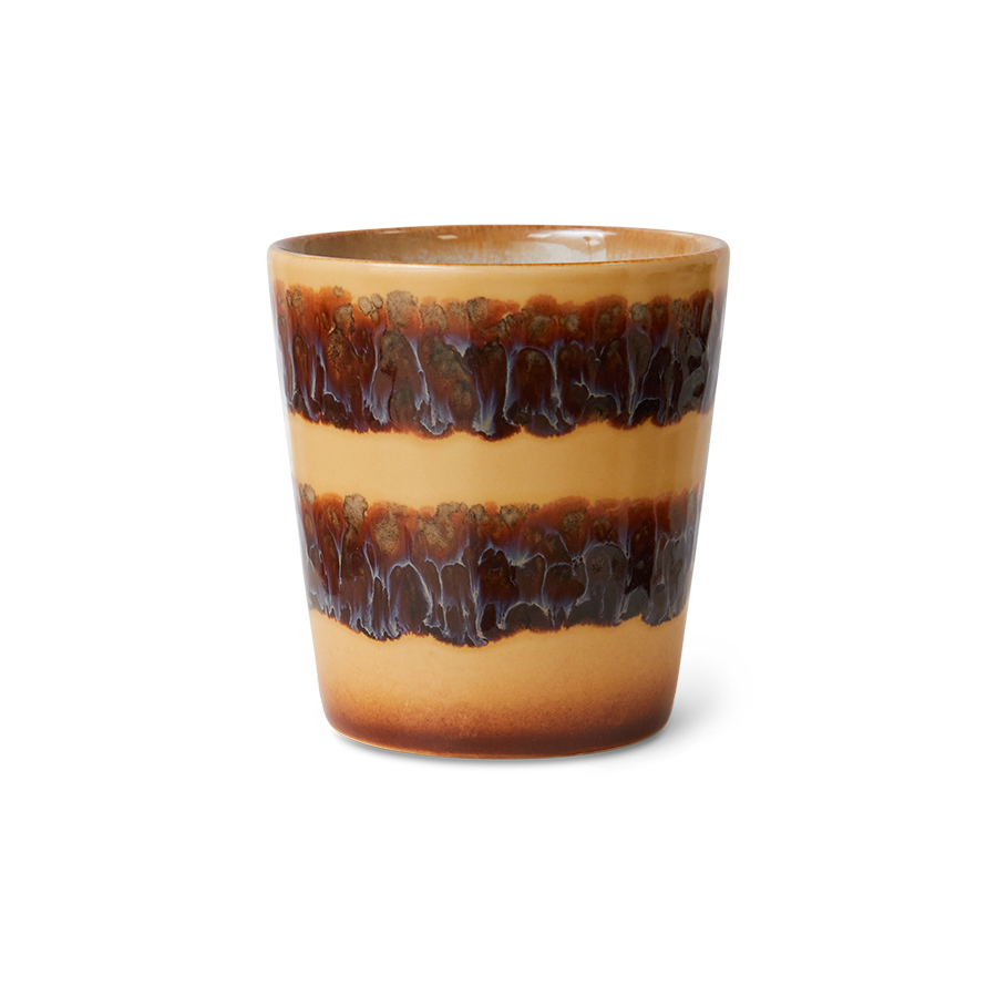70s ceramics: coffee mug cliffs