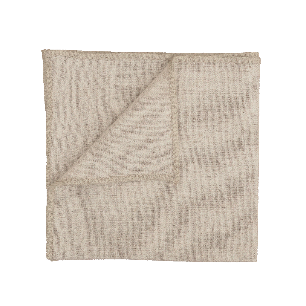[100121_01_040] Serviette corte - naturel - 40x40cm