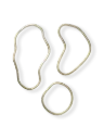 Dessous de plat – laiton – lot de 3