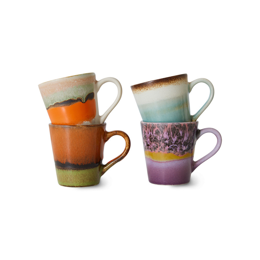 [ACE7238] 70s Ceramics : mug espresso, Retro
