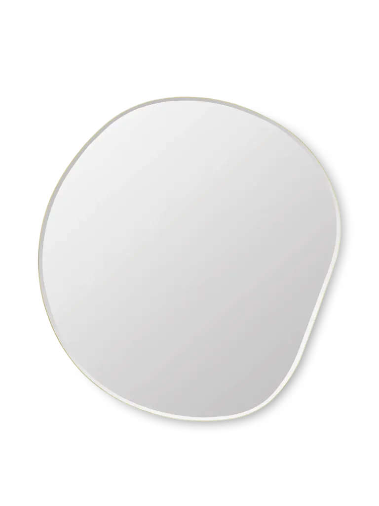 Miroir pond xl - laiton