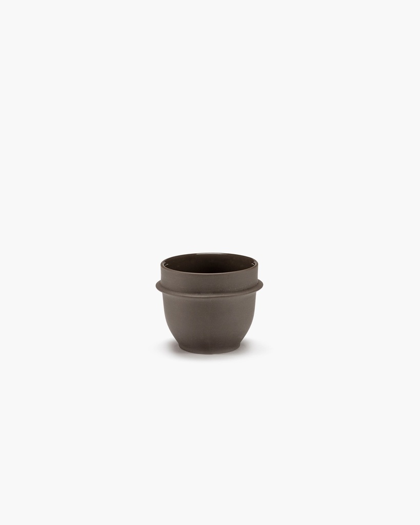 [B4023211-704] Tasse à espresso Slate Dune – marron foncé