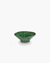 Bol verde lanza - m - 17x17x6 cm