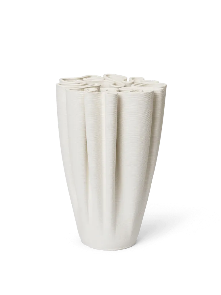 [1104271034] Vase dedali - off white - D8 H11