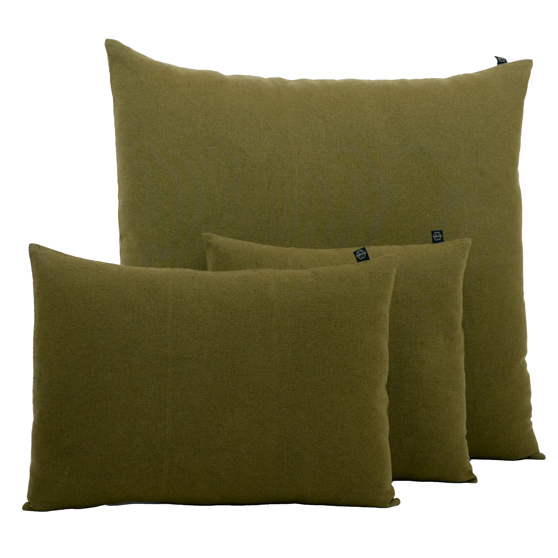 [100526_11_060H] Coussin figari - olive - 40x60 cm