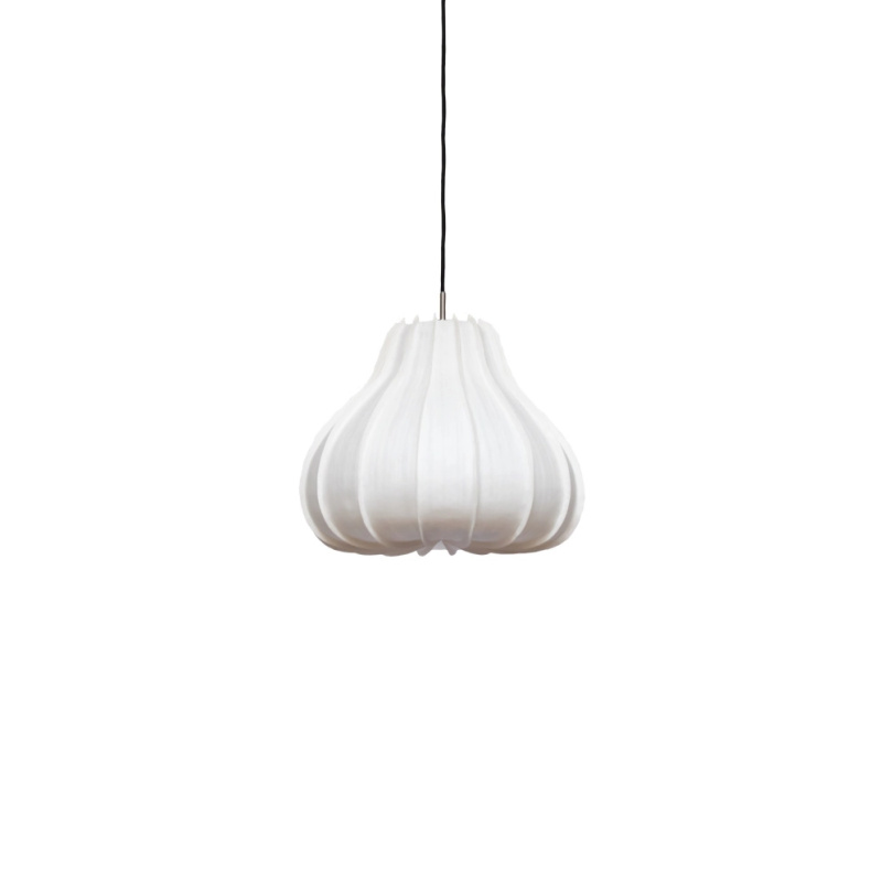 [171.101.05/P] Suspension koro small - papier blanc - ø40 h34 cm