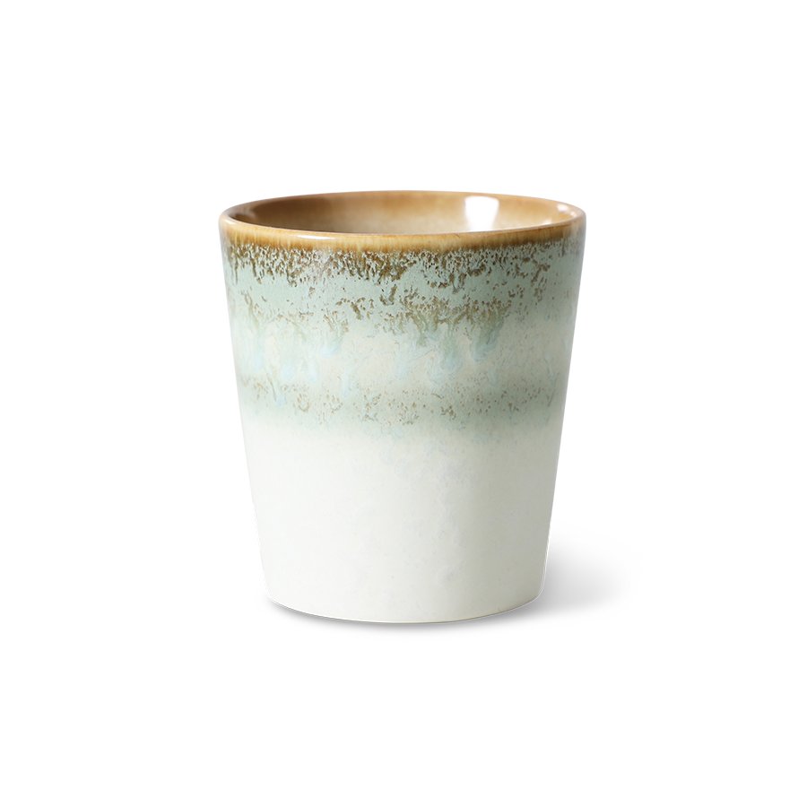 [KST0080] 70s Ceramics : mug, Petal