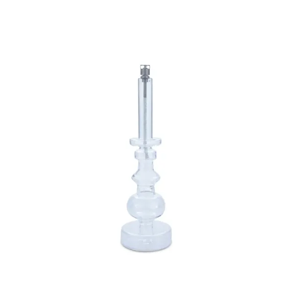 Chandelier à huile - clear/chrome - taille m - 30,5 cm