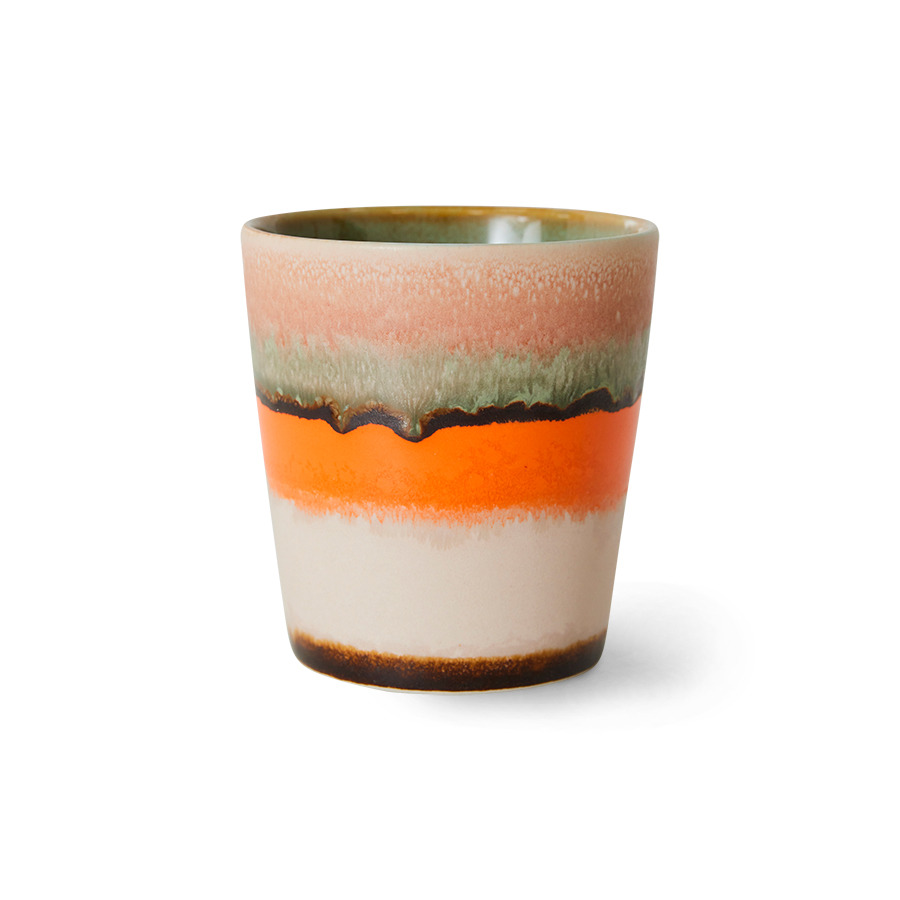 [ACE7216] 70s Ceramics : mug, Burst