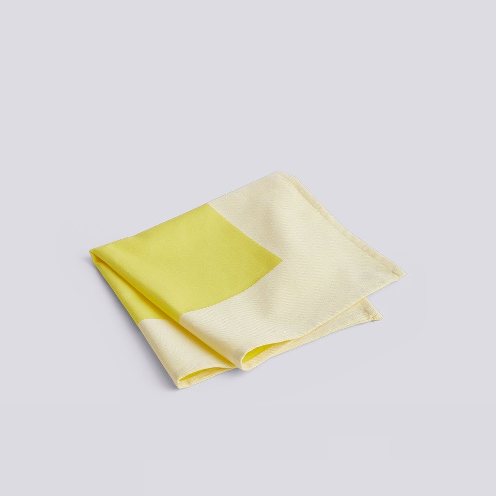 [AE047-A652] Serviette de table Ram – jaune – 40x40 cm