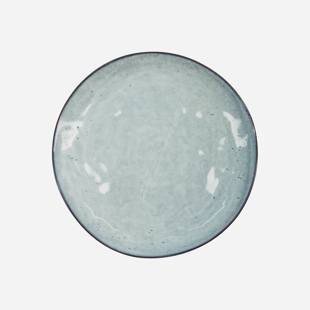 Assiette HDRustic – gris bleu – H2,5 x Ø27,5 cm