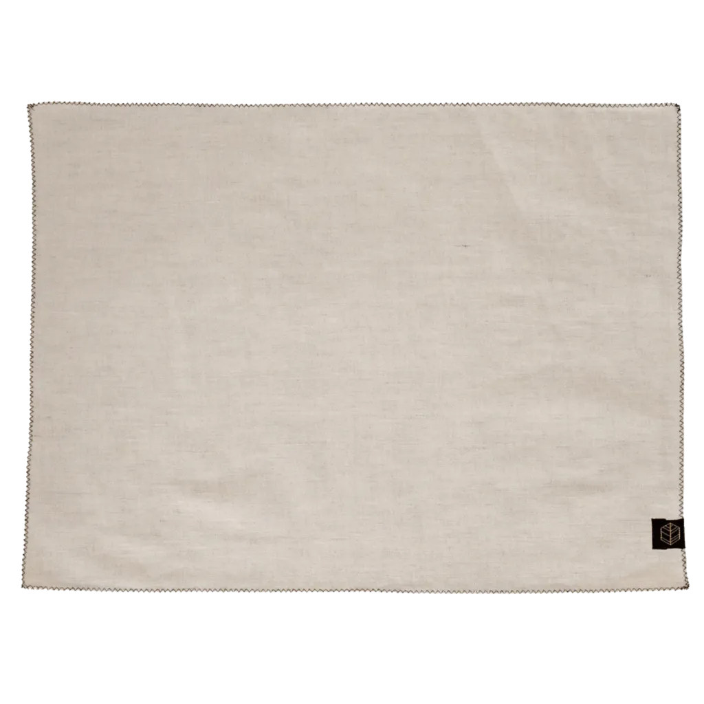 Serviette de table zilia - 40x40 - naturel