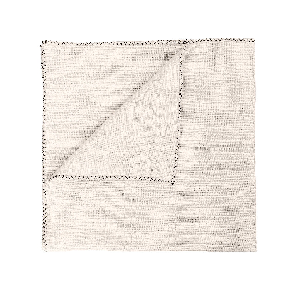 [100124_01_040] Serviette de table zilia - 40x40 - naturel