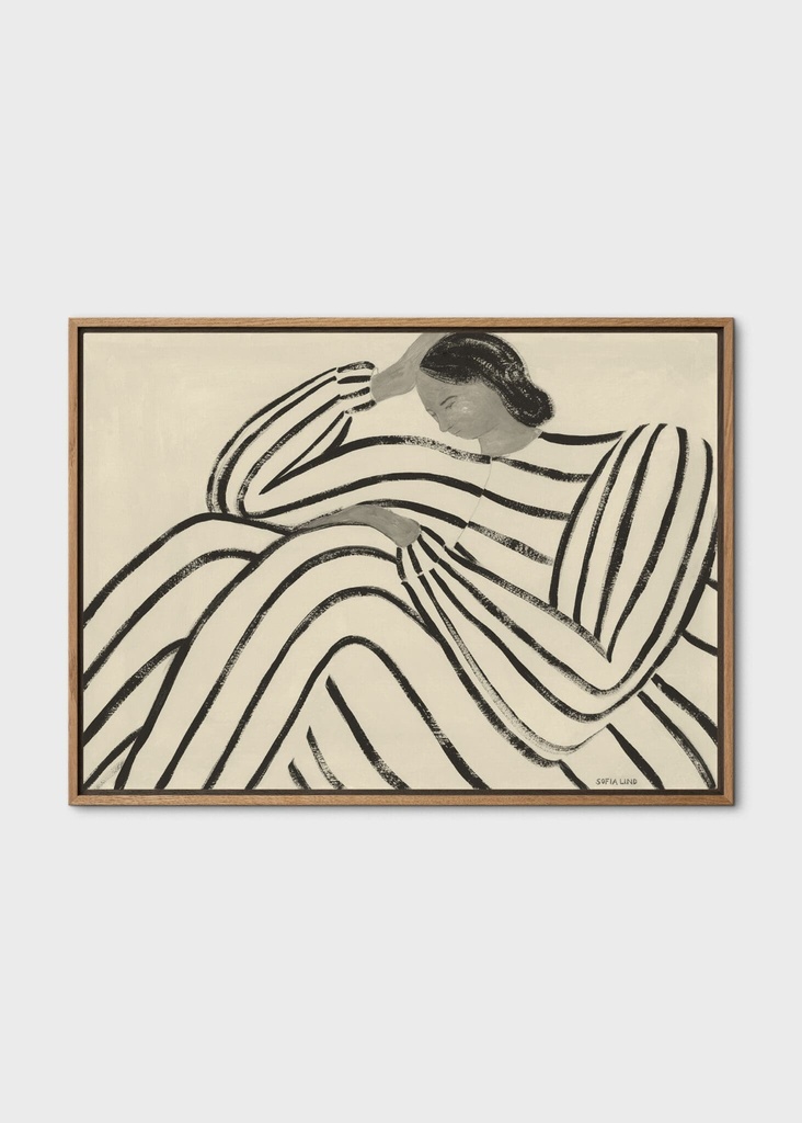 [10494-7] Sofia lind - waiting - 50x70 cm