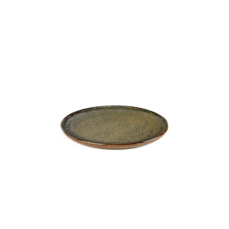 Assiette plate l surface - indi grey