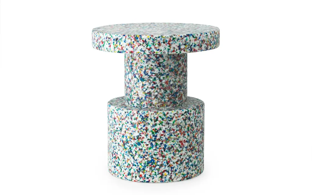 Bit stool stack white/multi