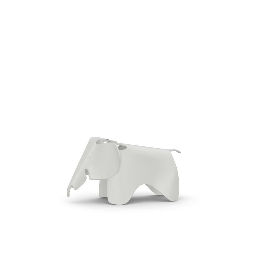 Eames elephant (small) - blanc