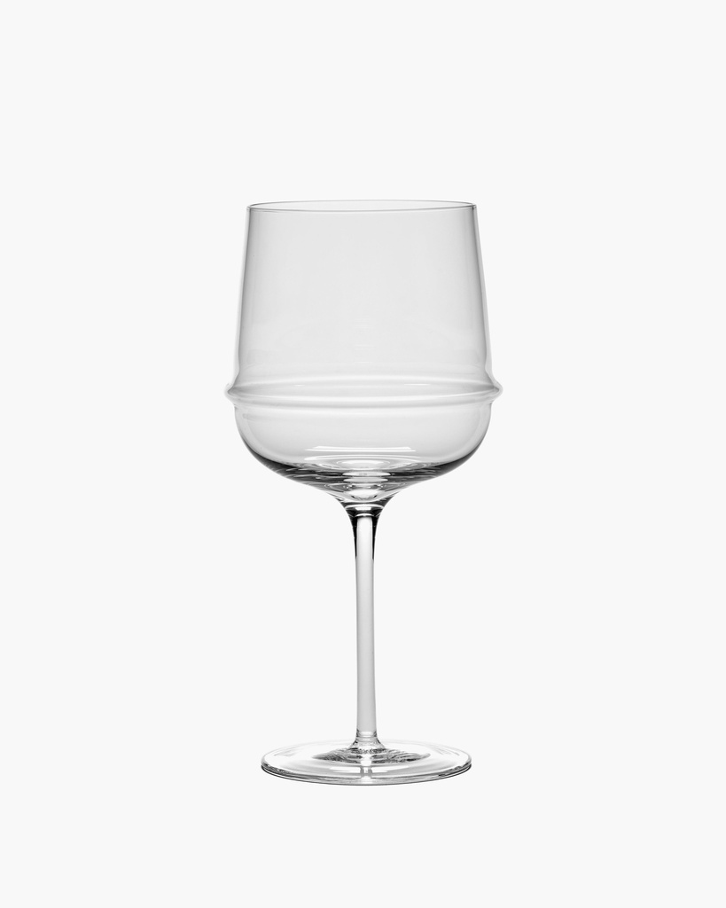 Verre à vin rouge dune - transparent