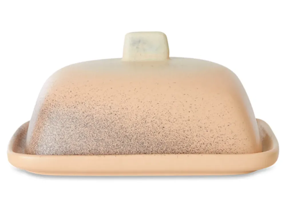 [KST0056] 70s Ceramics : plat à beurre, Breeze