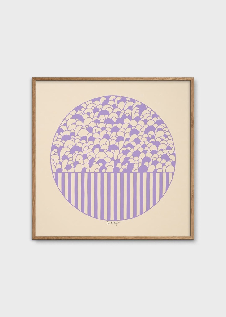 [16836-6] Little detroit - bows and stribes - 50x50 cm
