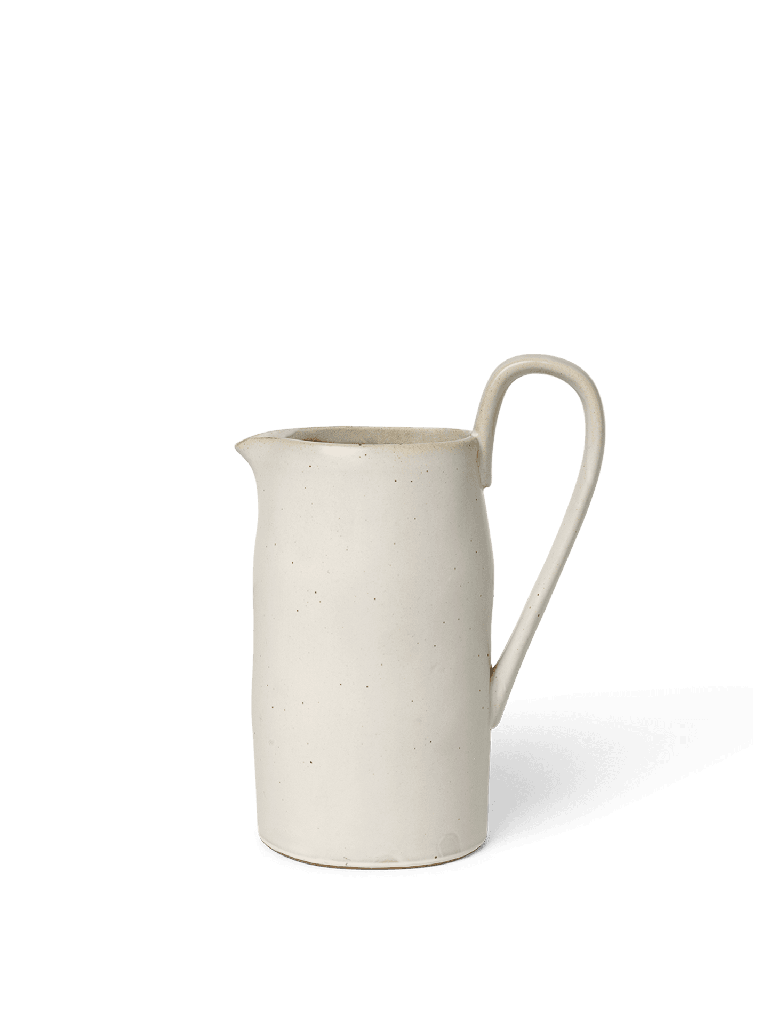[1104264630] Carafe Flow – Speckle – blanc cassé