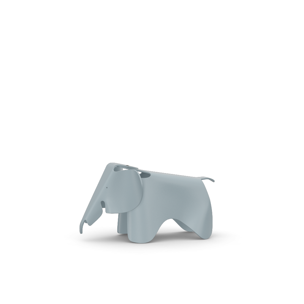 Eames elephant (small) - gris bleuté
