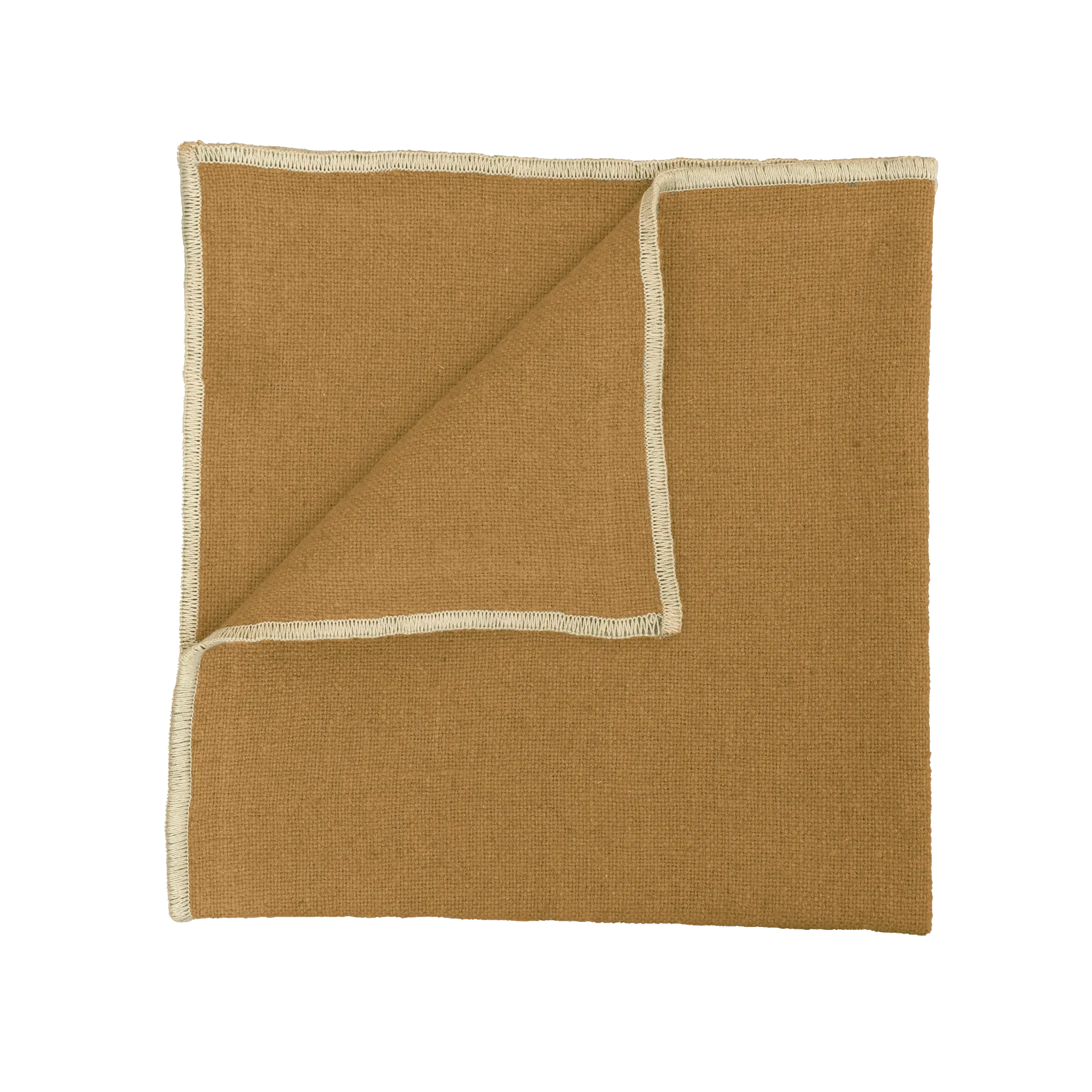 [100121_09_040] Serviette corte - tabac - 40x40cm