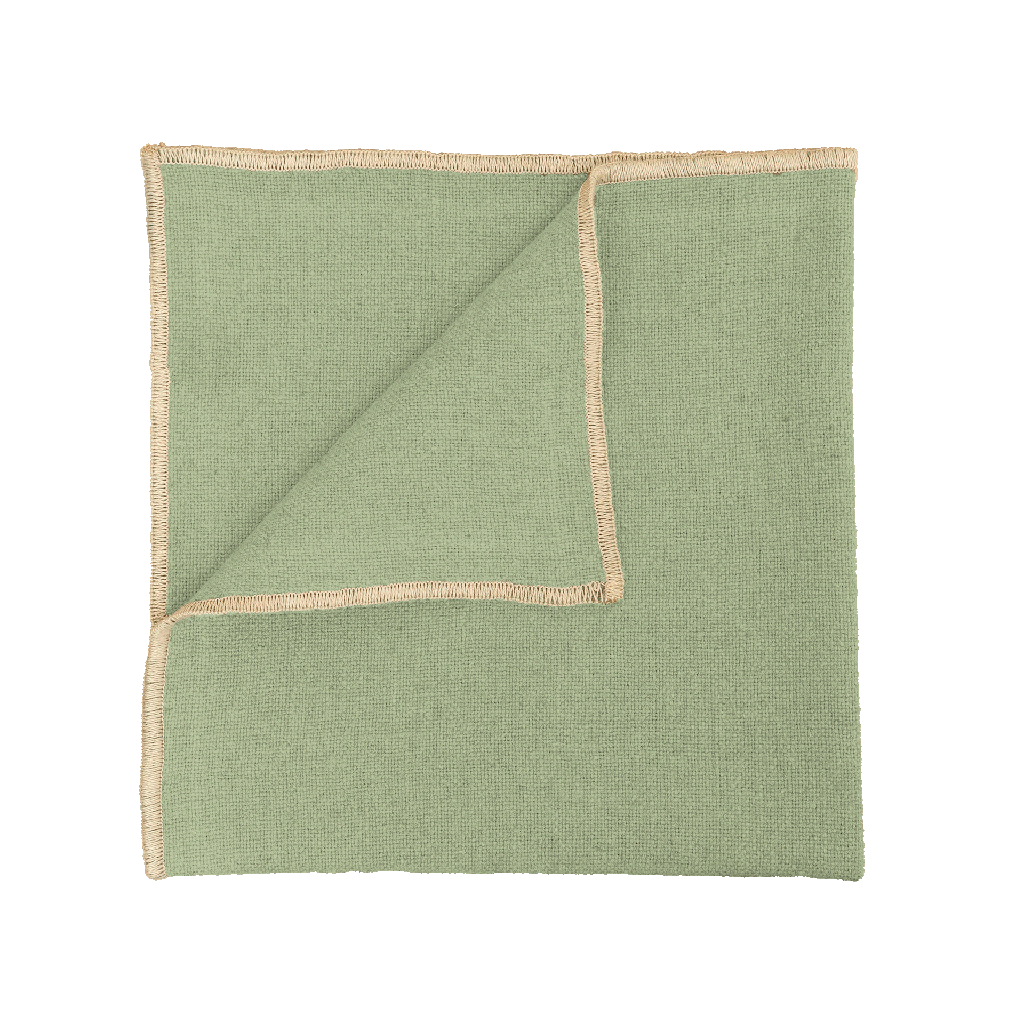 [100121_08_040] Serviette corte - amande - 40x40cm