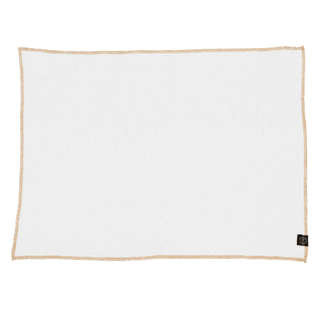 [100121_00_033] Set de table corte - blanc - 35x45cm