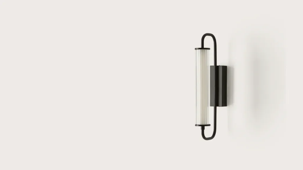 [A1298/NEG] Applique ison - ruban led 6w - 2700k - noir