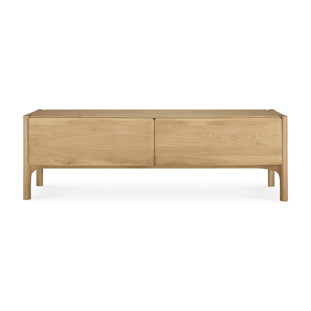 [51344] Meuble tv pi - 164x45x53 cm - chêne
