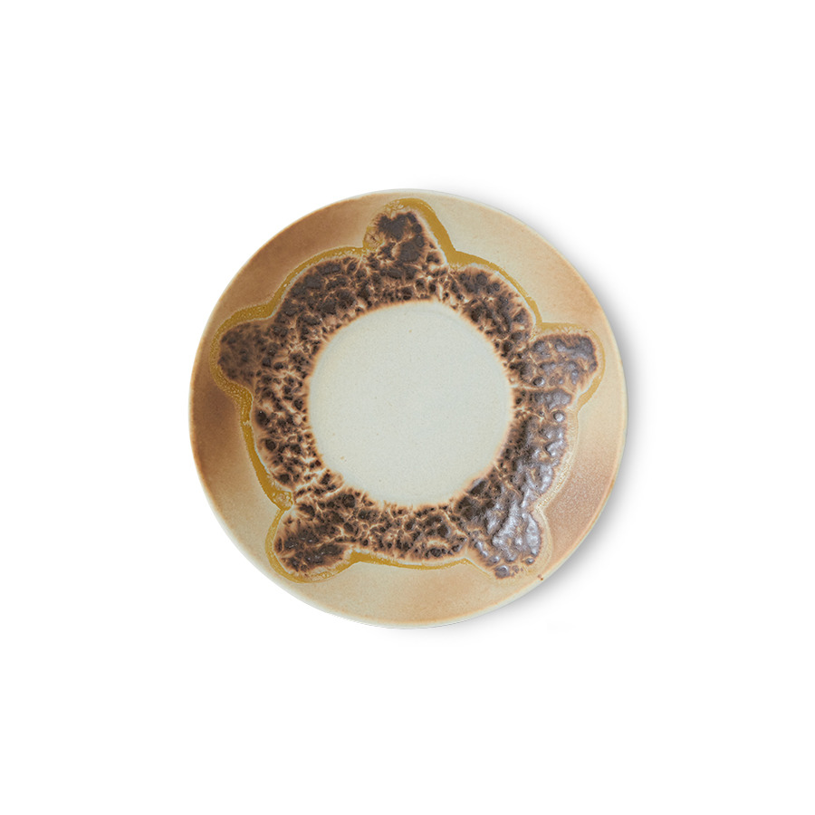 [KST0066] 70s Ceramics : soucoupe, Rocky