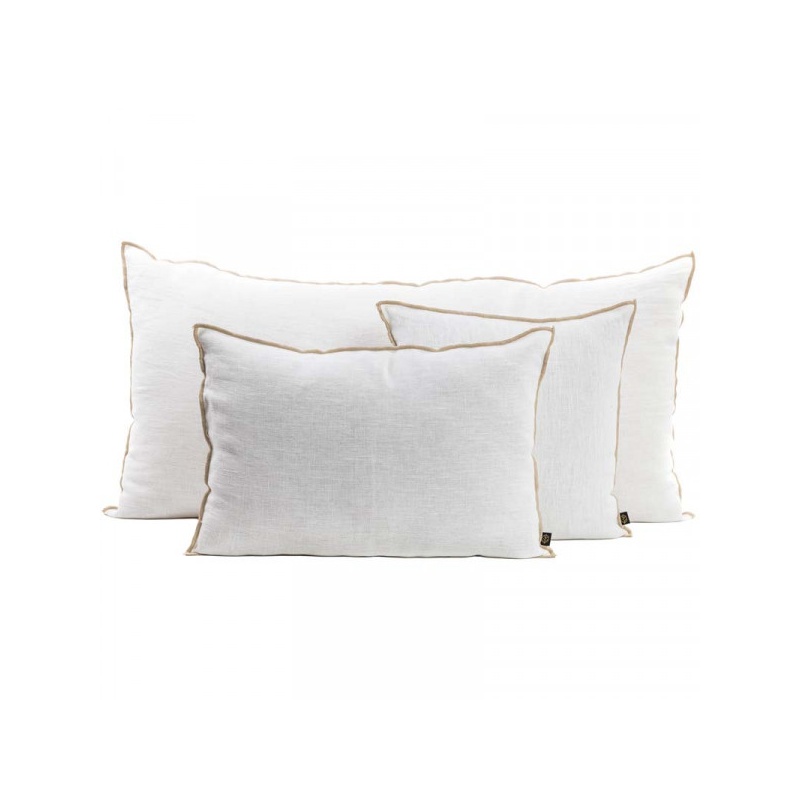 [100489_00_045H] Housse de coussin chennai - blanc - 45x45