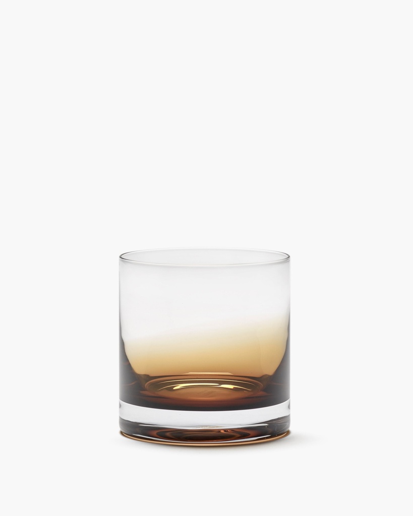 [B0823013-705] Verre à whisky Ambre Zuma – 8x8x8.5 cm
