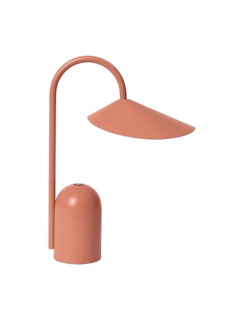 Lampe portable Arum – terre de Sienne