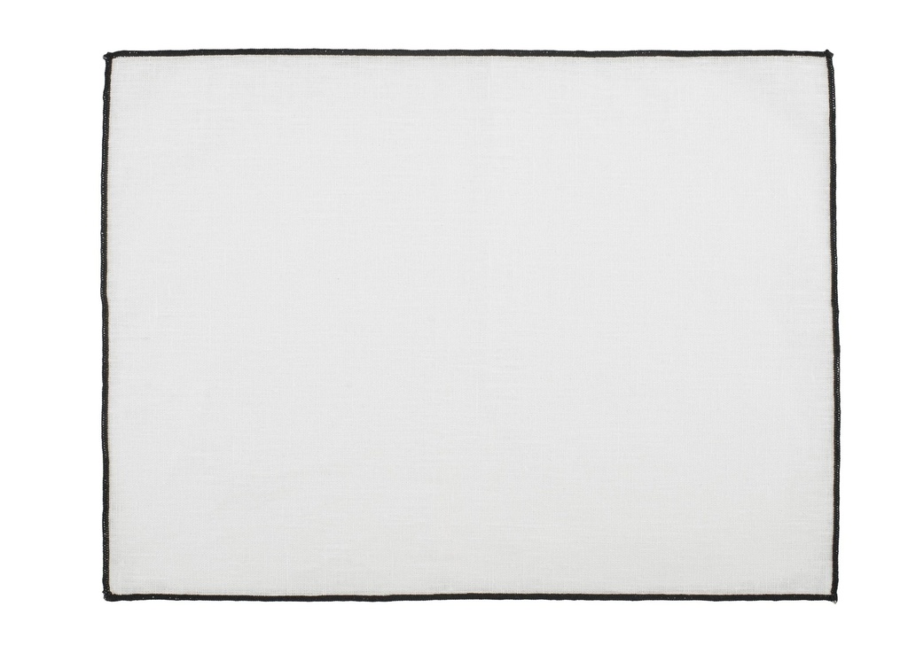[100322_00_033] Set de table borgo - blanc - 35x45 cm