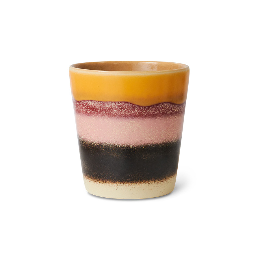 [KST0013] 70s Ceramics : mug, Sunset