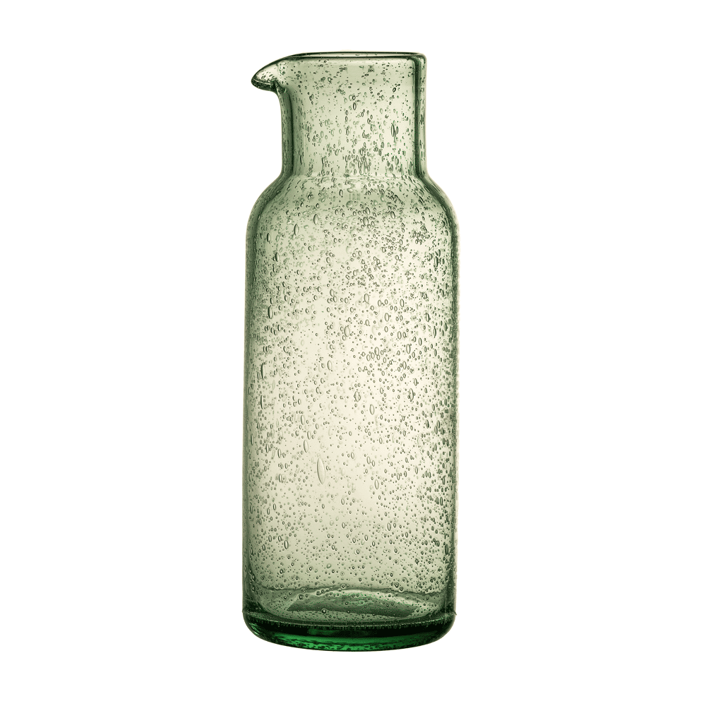 [39031-LGE-10] Vico - carafe en verre - d.8.5 x h.24.5 cm - vert pâle