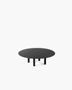 Table basse 01 – noir – 68x68x20 cm