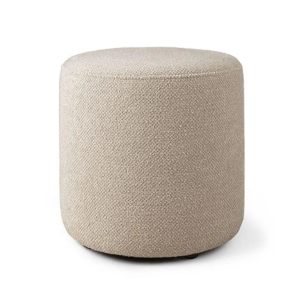 [20156] Pouf Barrow Off White - D40 H40