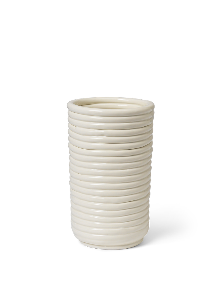 [1104269924] Vase corduroy - off white