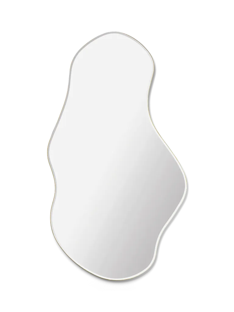 Miroir pond l laiton